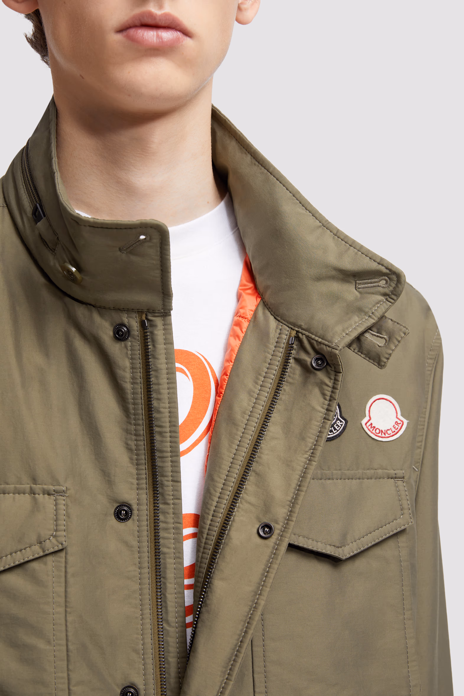 Moncler x Mercedes-Benz by NIGO Orus Down Field Jacket Men Olive Green Moncler 6